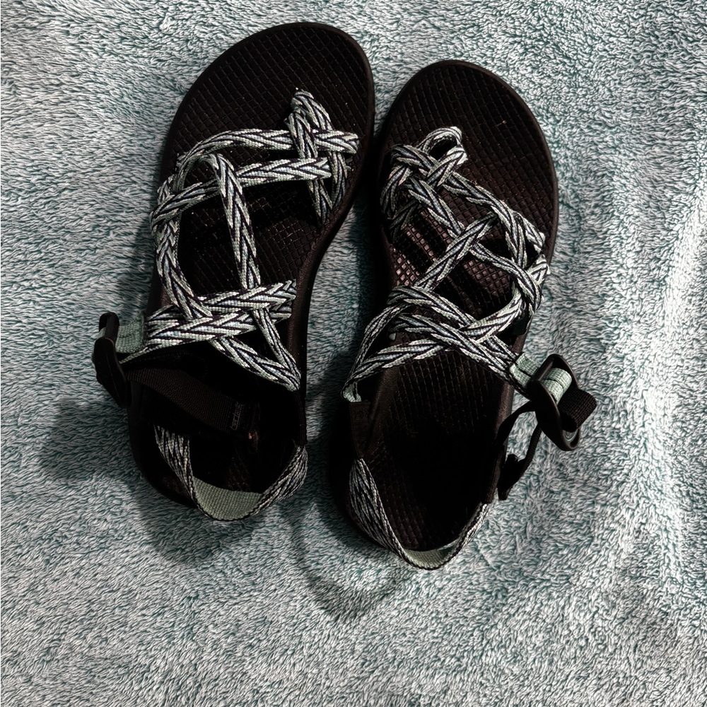 Chaco Black and blue Women's Sandals